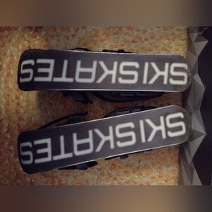 Snowfeet Ski Skates for Snowboard boots